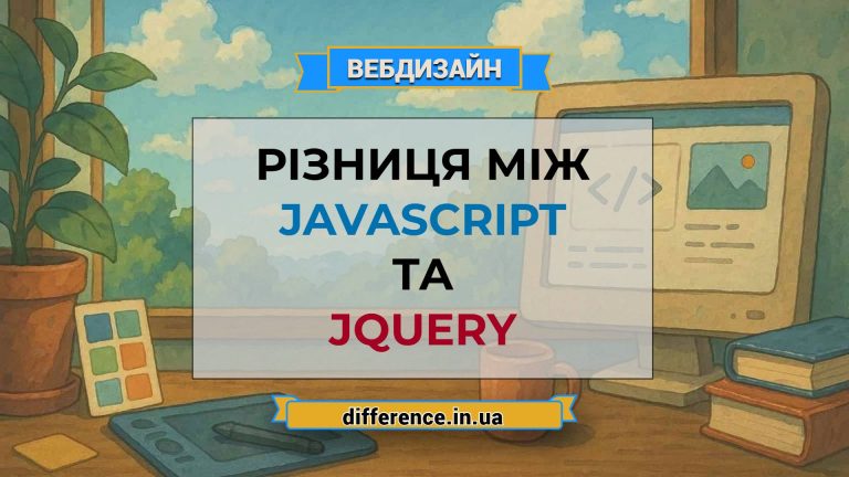 Різниця між JavaScript та jQuery