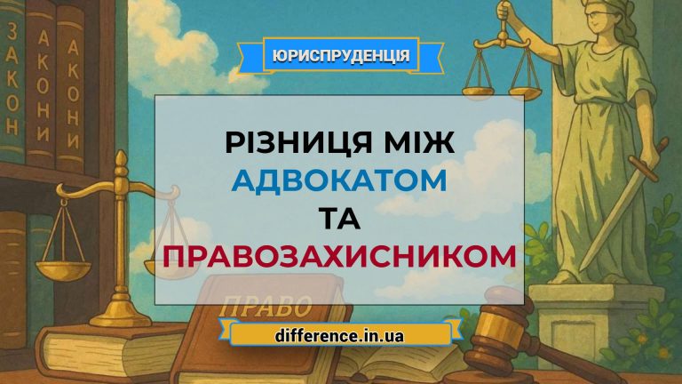 Різниця між адвокатом і правозахисником