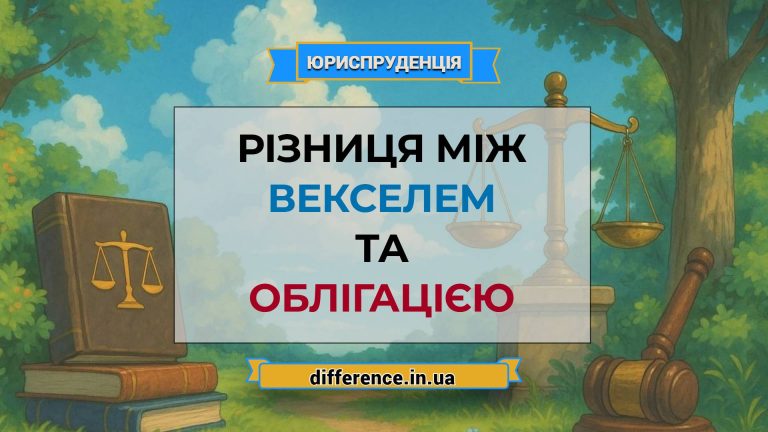 Різниця між векселем і облігацією