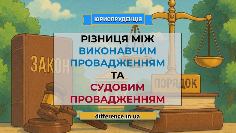 Різниця між виконавчим провадженням і судовим провадженням