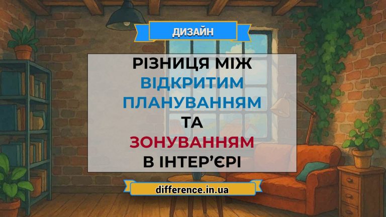 Різниця між відкритим плануванням та зонуванням в інтер’єрі