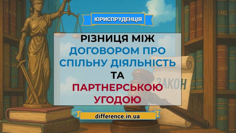 Різниця між договором про спільну діяльність та партнерською угодою