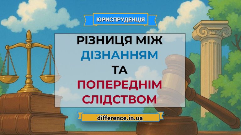 Різниця між дізнанням і попереднім слідством