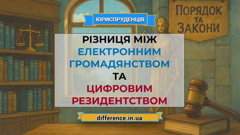 Різниця між електронним громадянством і цифровим резидентством