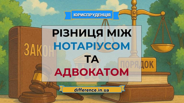 Різниця між нотаріусом і адвокатом