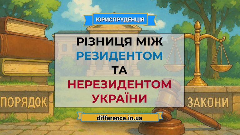 Різниця між резидентом і нерезидентом України