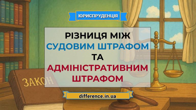 Різниця між судовим штрафом і адміністративним штрафом