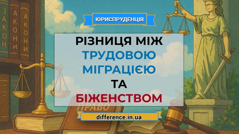 Різниця між трудовою міграцією та біженством