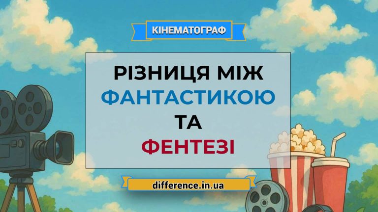 Різниця між фантастикою і фентезі