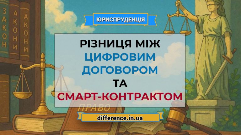Різниця між цифровим договором і смарт-контрактом