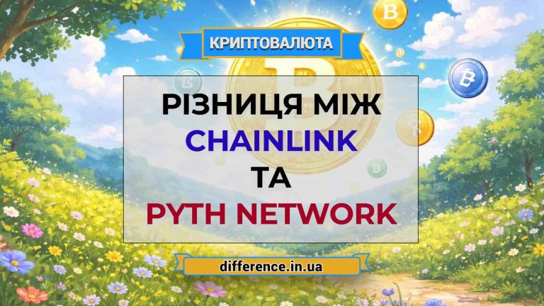 Різниця між Chainlink та Pyth Network