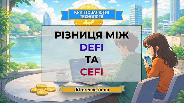 Різниця між DeFi та CeFi