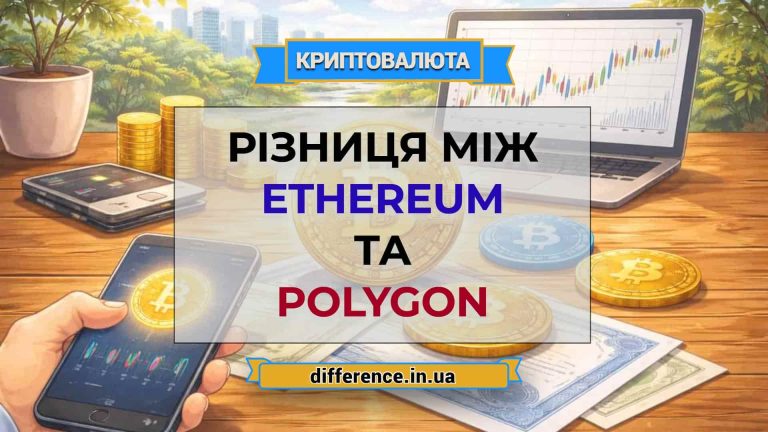 Різниця між Ethereum та Polygon