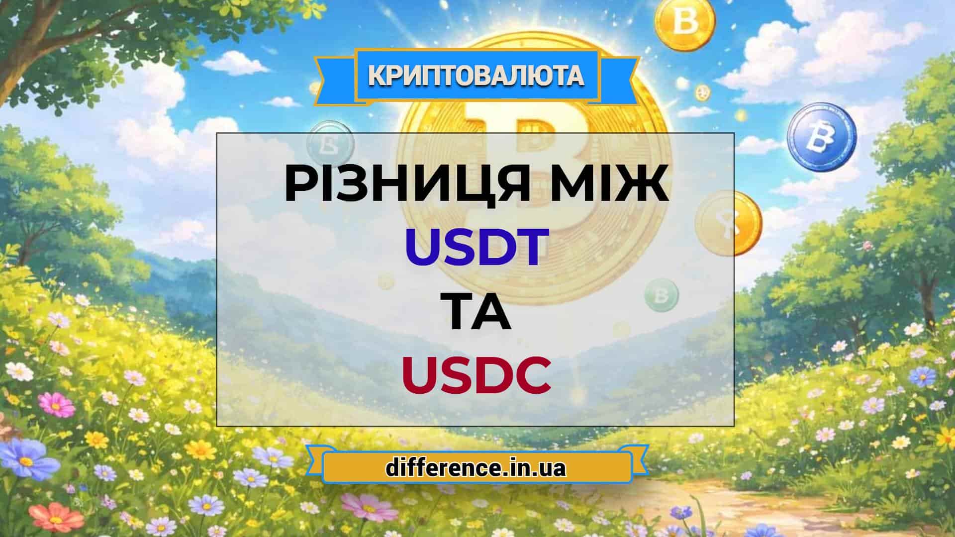 Різниця між USDT та USDC