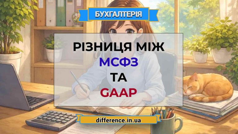Різниця між МСФЗ та GAAP