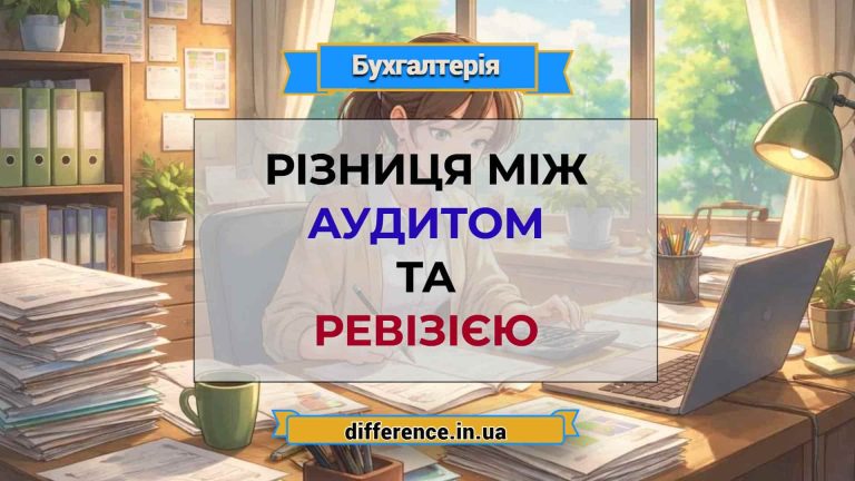 Різниця між аудитом та ревізією