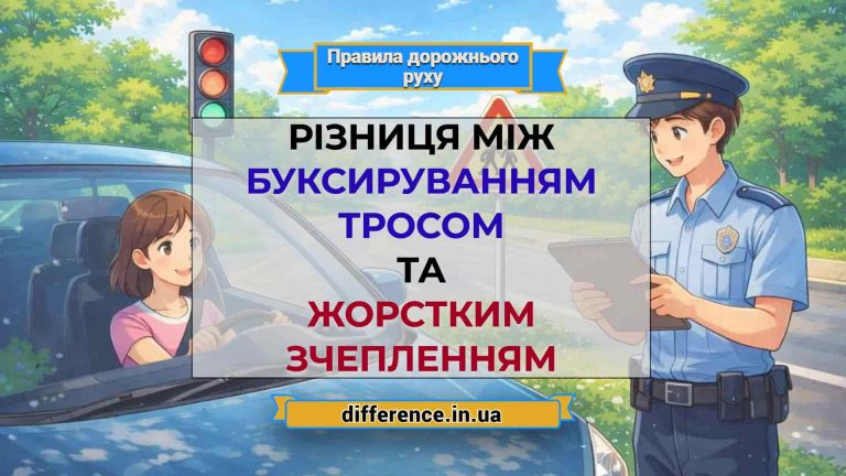 Різниця між буксируванням тросом та жорстким зчепленням