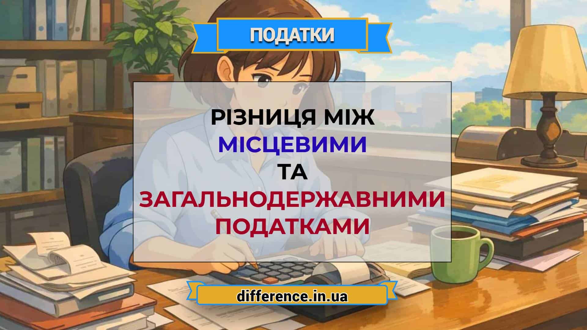 Різниця між місцевими та загальнодержавними податками