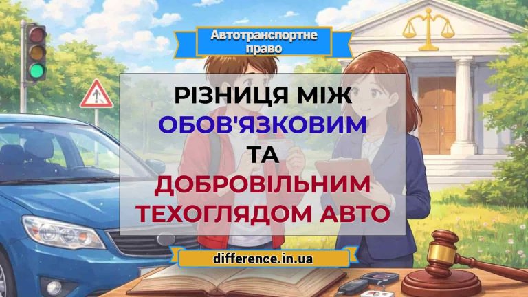Різниця між обов'язковим та добровільним техоглядом авто