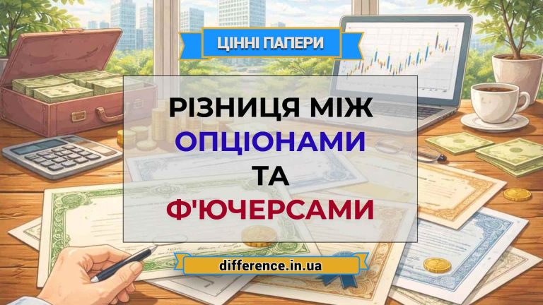 Різниця між опціонами та ф'ючерсами