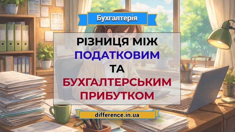 Різниця між податковим та бухгалтерським прибутком