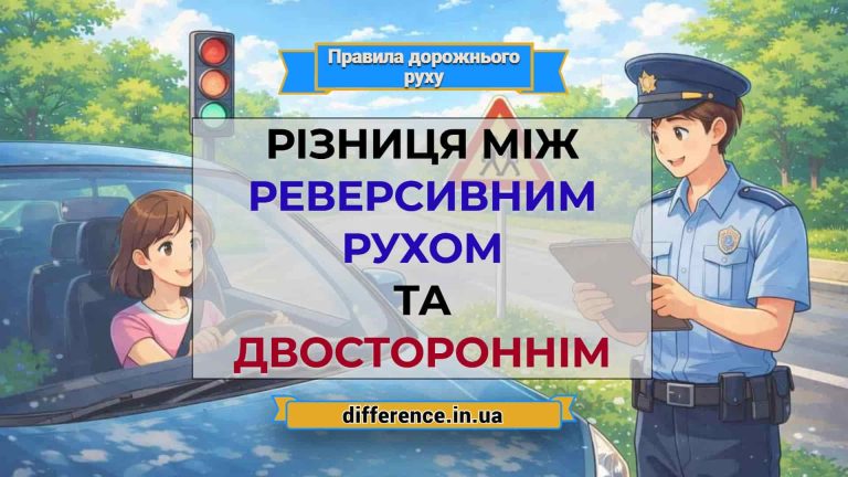 Різниця між реверсивним рухом та двостороннім