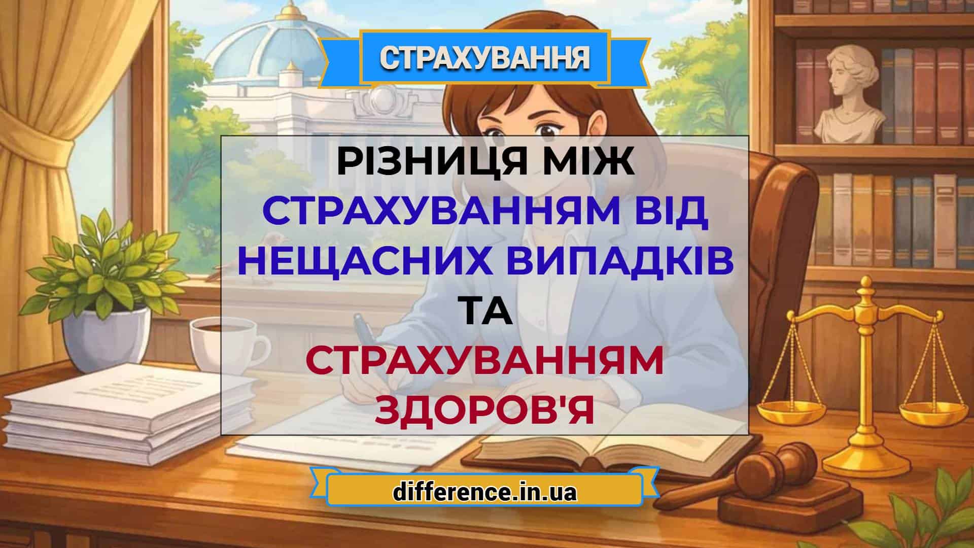 Різниця між страхуванням від нещасних випадків і страхуванням здоров'я
