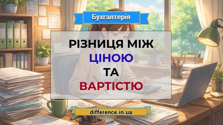 Різниця між ціною і вартістю