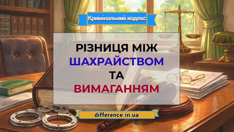 Різниця між шахрайством та вимаганням