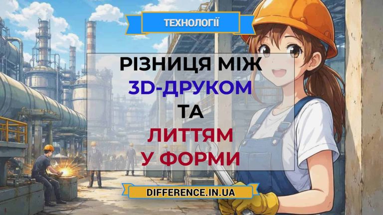 Різниця між 3D-друком та литтям у форми