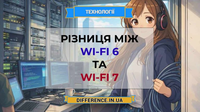 Різниця між Wi-Fi 6 та Wi-Fi 7