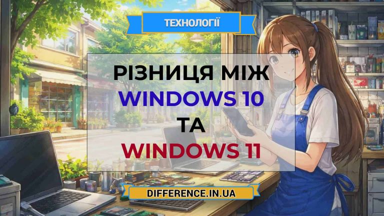 Різниця між Windows 10 та Windows 11
