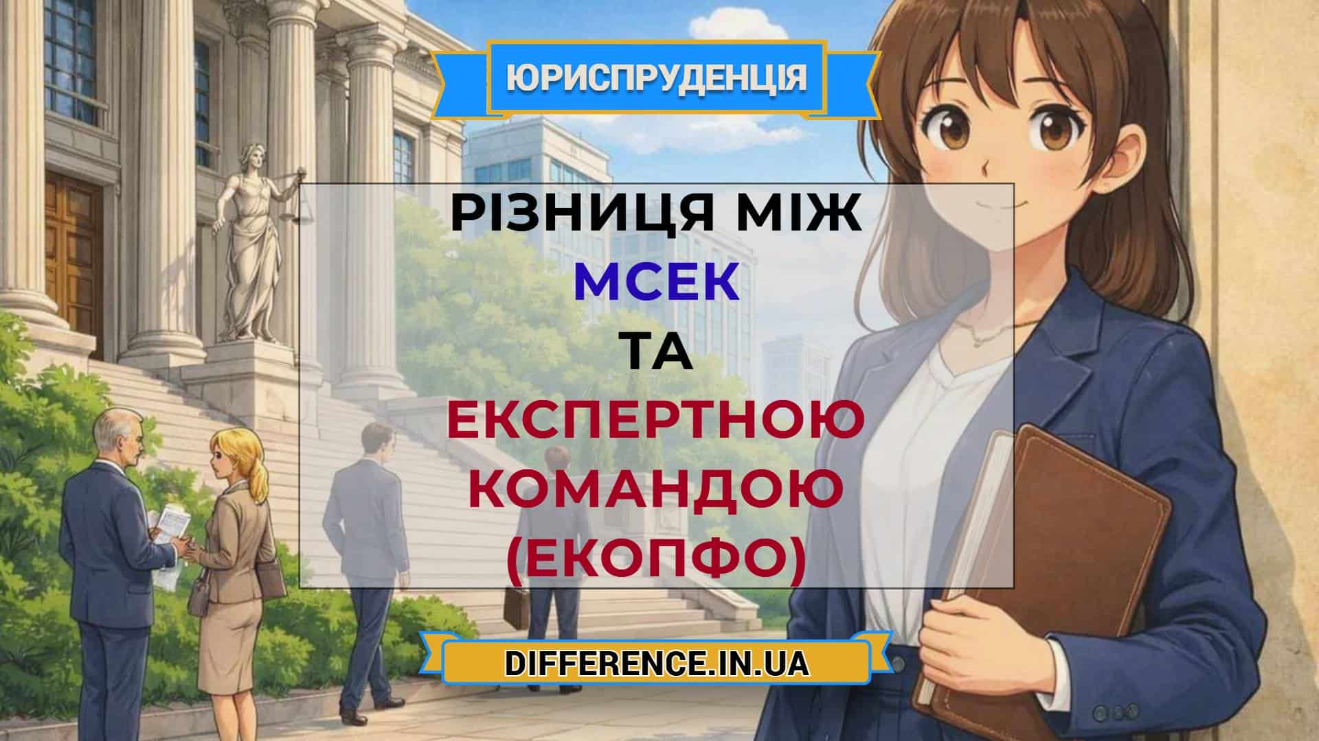 Різниця між МСЕК та Експертною командою (ЕКОПФО)