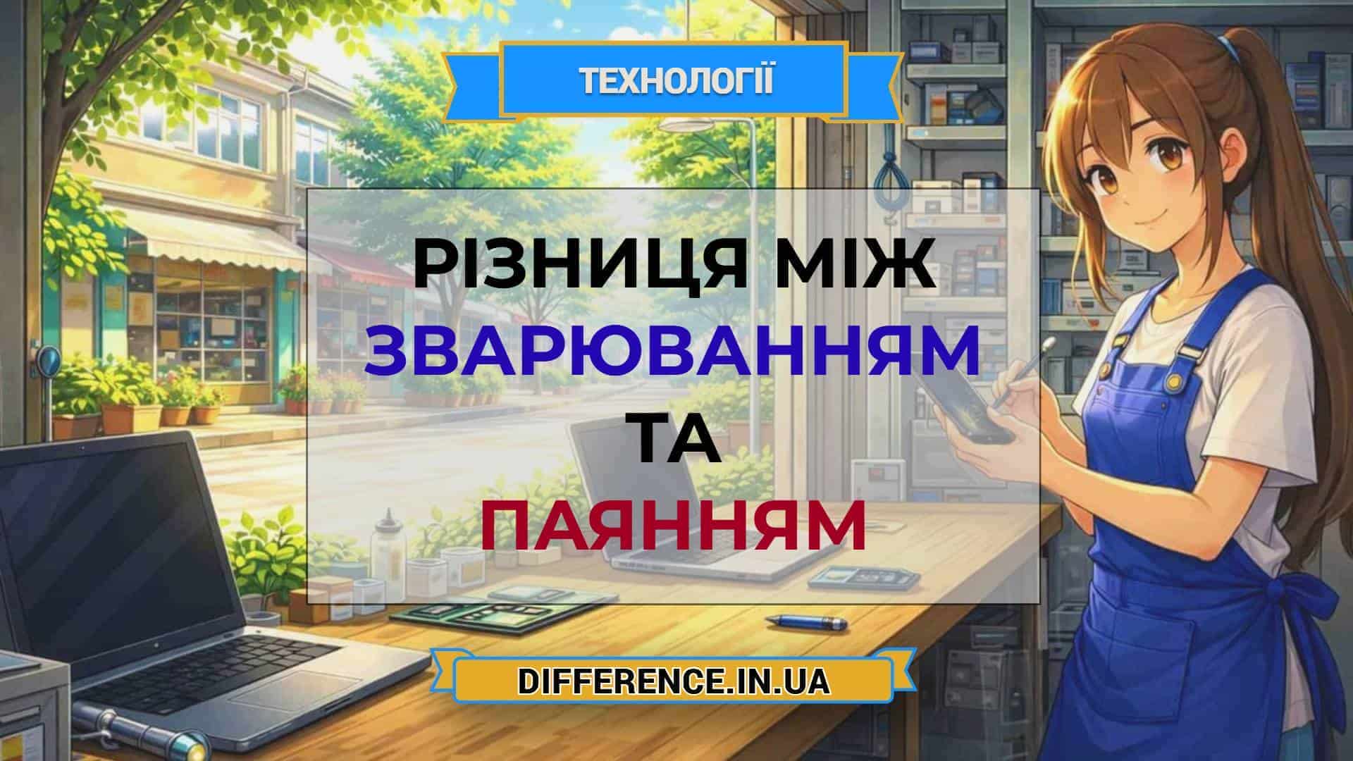 Різниця між зварюванням та паянням