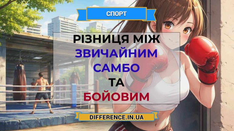 Різниця між звичайним самбо та бойовим