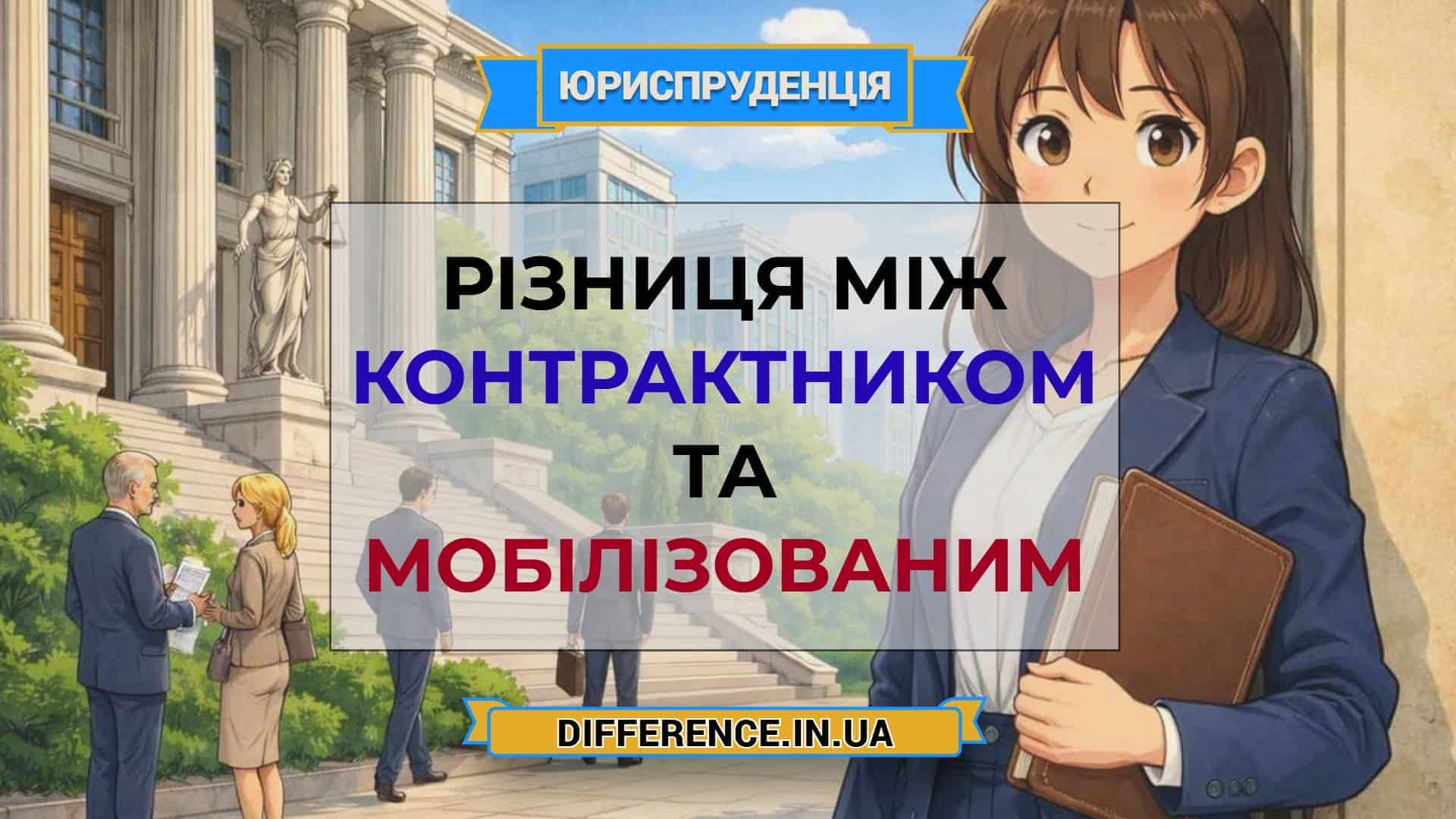 Різниця між контрактником та мобілізованим