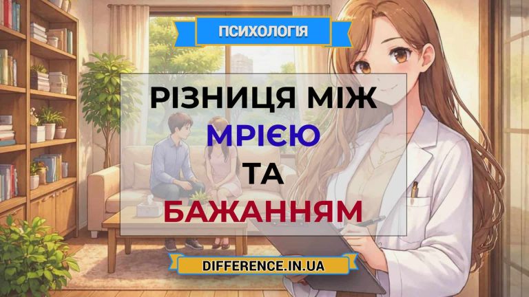 Різниця між мрією та бажанням