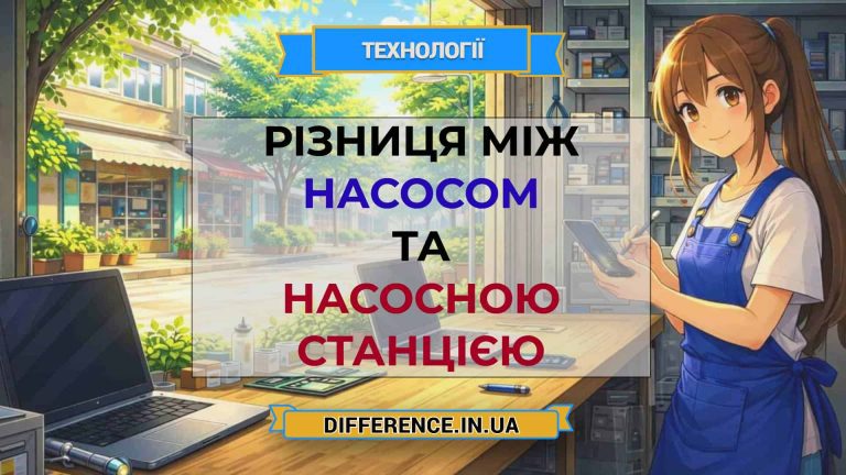 Різниця між насосом та насосною станцією