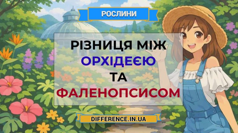 Різниця між орхідеєю та фаленопсисом
