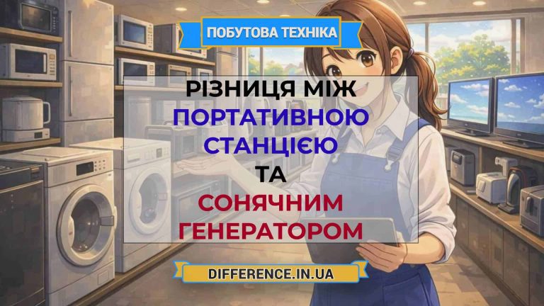 Різниця між портативною станцією та сонячним генератором