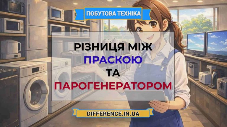 Різниця між праскою та парогенератором