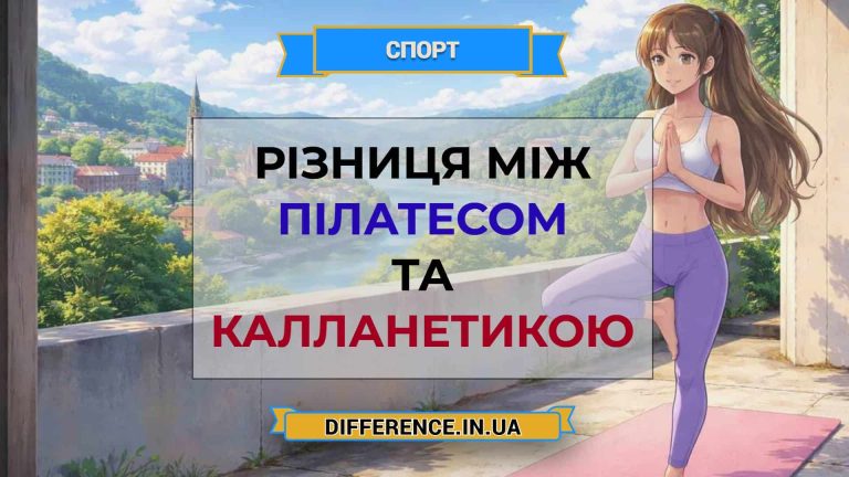 Різниця між пілатесом та калланетикою