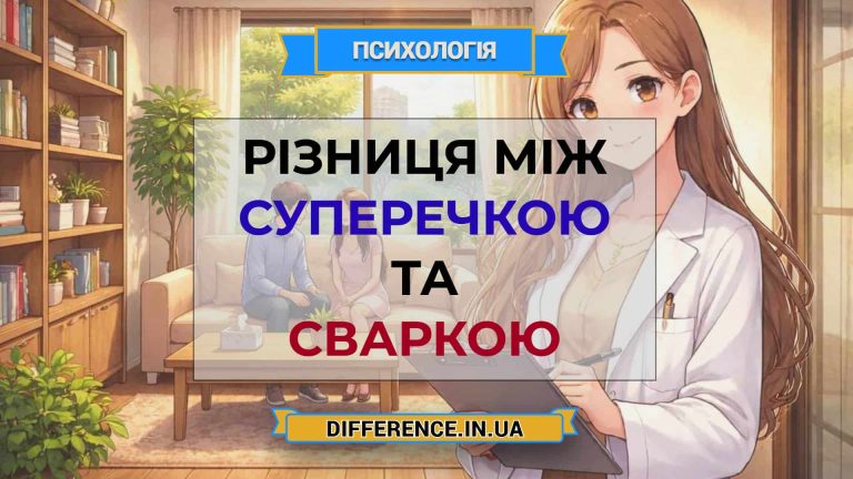Різниця між суперечкою та сваркою
