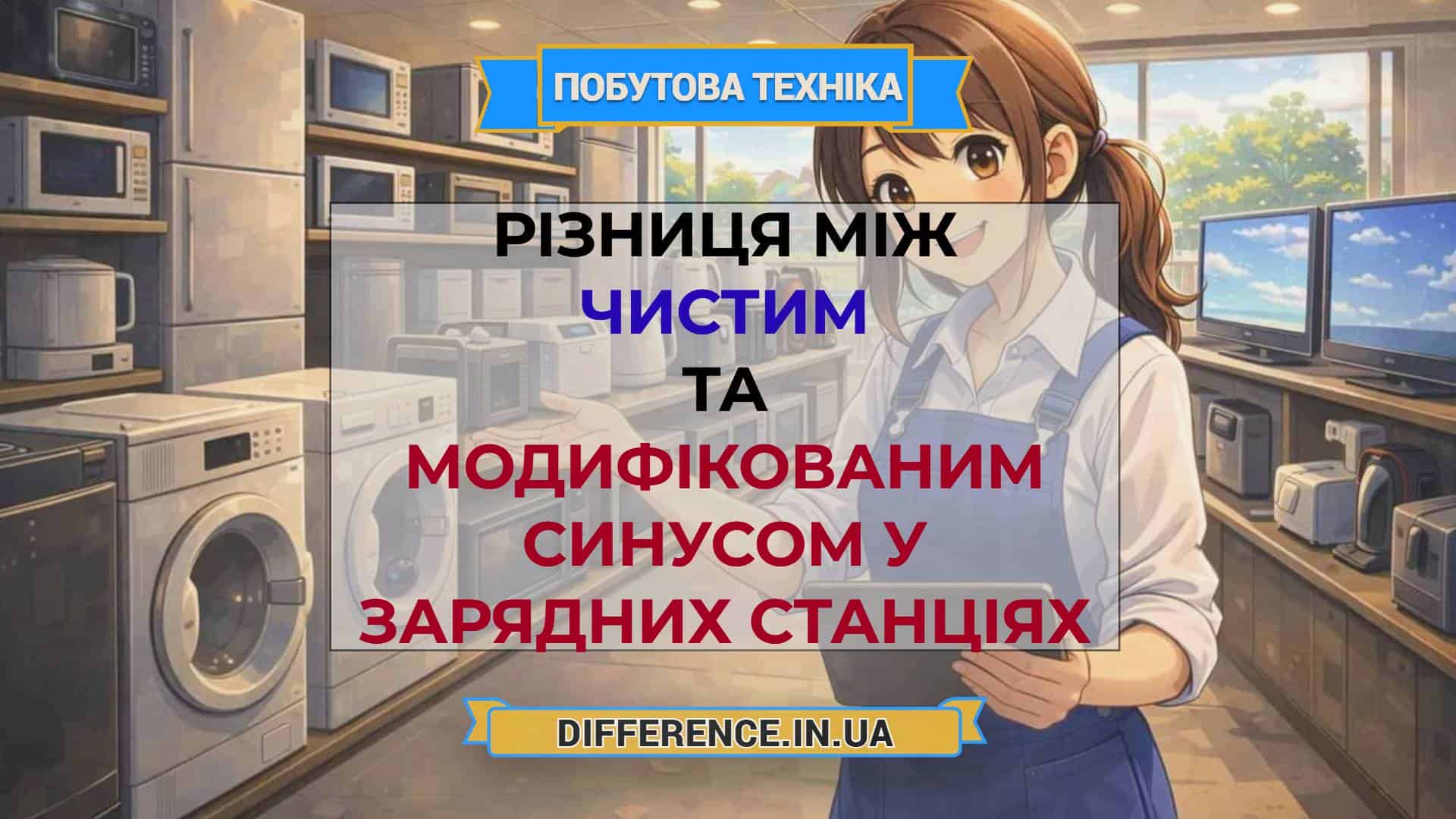 Різниця між чистим та модифікованим синусом у зарядних станціях