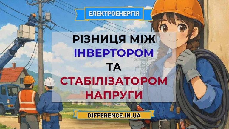 Різниця між інвертором та стабілізатором напруги