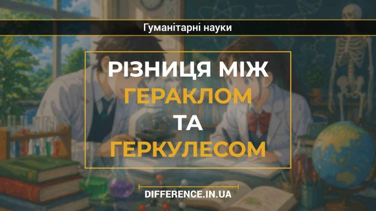 Різниця між Гераклом та Геркулесом