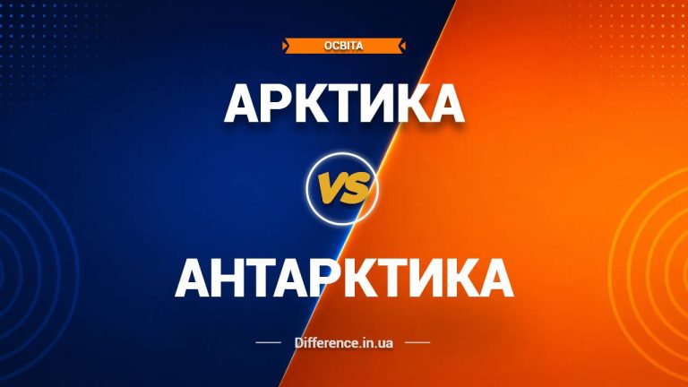 Різниця між Арктикою та Антарктикою