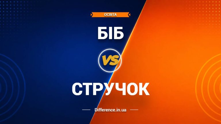 Різниця між бобом і стручком