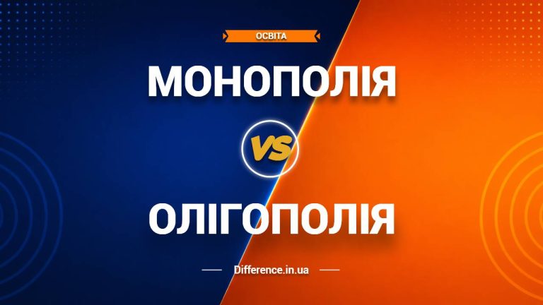 Різниця між монополією та олігополією