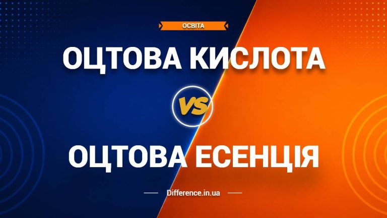 Різниця між оцтовою кислотою та оцтовою есенцією